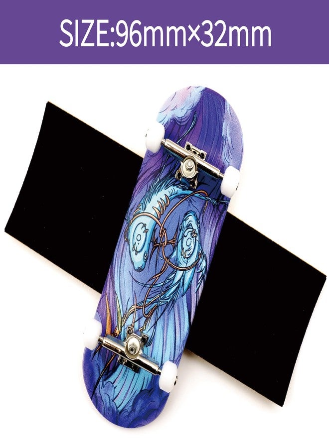 RACOFSB 32mm Pro Fingerboard 12 Constellation Series Wooden Finger Board (Pisces) - Image 2